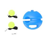 Keenso Ensemble de Balles de Rebond D'entraînement de Tennis avec 2 Balles, Base pour la Pratique en à la Maison, sur Le Terrain, dans Le Parc (Socle, 2 de Tennis)