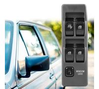Keenso Ensemble de Boutons de Commutation de Fenêtre électrique ABS MR753373, Remplacement Direct, 1 Maître et 3 Interrupteurs Secondaires pour Commande de Porte Conducteur pour Pajero Montero 1990