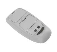 Keenso Ensemble de Console Aérienne, Console de Plafond de Remplacement pour Camion F450 F550 Super Duty 2002 2004 avec Rangement intégré et Interrupteur de Commande (Gray)