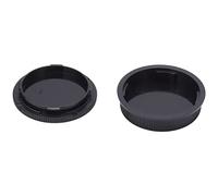 Keenso Ensemble de Corps D'appareil Photo Durable et de Capuchon D'objectif Arrière pour Appareils Photo à Monture L, Couvercle D'objectif de Protection pour Les Amateurs de