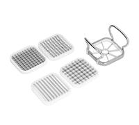 Keenso Ensemble de Couteaux de Forage en Acier Inoxydable de qualité Supérieure avec 5 Lames Interchangeables pour une Préparation Rapide des Fruits à la Maison