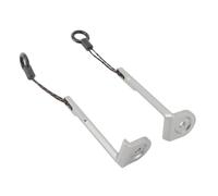 Keenso Ensemble de Crochets de Longe pour Télécommande de Drone en Alliage D'aluminium pour Contrôleurs 3 Air 3, Conception à Double Usage, Vue Dégagée sur L'écran, Convivial, 2"x1"x0,5