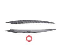 Keenso Ensemble de Phare, Garniture de Couverture de Sourcil de Paupière de Phare, Style en Fibre de Carbone, Remplacement Lisse d'étanchéité pour 7 R 7.5 MK .5 GTD R