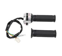 Keenso Ensemble de Poignée D'accélérateur, Poignée de Guidon Gauche, Interrupteur de Levier de Frein, D'accélérateur Droite, avec Interrupteur de Clignotant de Phare de Klaxon