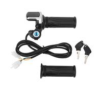 Keenso Ensemble de Poignée D'accélérateur Torsion Vélo électrique, Clés Verrouillage électrique Haute Résistance,