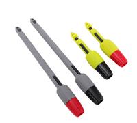 Keenso Ensemble de Sondes de Perçage de Fil pour des Tests électriques Efficaces, 4 Clips de Perçage D'isolation Compacts pour Multimètres, Tailles 2 Mm et 4 Mm