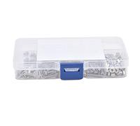 Keenso Ensemble DE VIS en Acier Inoxydable - SECTION DE VIS CORROSION - SAFE ET DÉPAISSANCES 150PCS ACCESSOIRES INDUSTRIELS