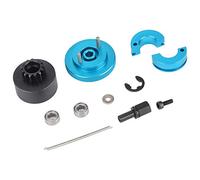 Keenso Ensemble d'embrayage RC, 1 Ensemble de Variateur d'embrayage de Vitesse de Volant D'inertie 13T, Ressorts de Cloche Adaptés pour Moteur 1/10 RC (Blue)