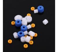 Keenso Ensemble D'engrenages à Broche, 26 Pièces en Plastique