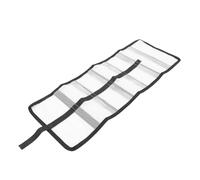 Keenso Ensemble D'enveloppes de Leurres de Pêche, Housse de Protection en PVC, Couvertures de Crochets d'eau Salée pour Les Amateurs de Pêche (White)