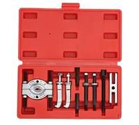 Keenso Ensemble d'extracteur de Séparateur de Roulement, Kit d'outils de Retrait de Séparateur de Roulement en Métal avec Boîte ABS pour la Plupart des Véhicules, Comprend Une Vis de Butée de