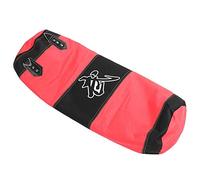 Keenso Ensembles de Sacs de Sable, Jeux de Sacs de Sable de Boxe Entraînement Vide Crochet de Boxe Sac de Frappe à Suspension par Chaîne Entraînement Vide (1.2m-Rouge)