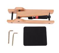 Keenso Entraîneur de Bras de Fer, 12 Niveaux de Résistance Réglables, équipement de Force Mécanique Hydraulique avec Poignée en Bois de Hêtre et Poignée en Silicone, pour