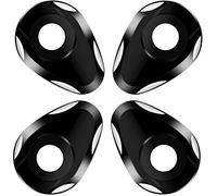 Keenso Entretoise de Clignotant de Moto, 4 Pièces Adaptateur de Clignotant de Moto Entretoise D'indicateur de Lumineux Adaptée pour FZ1 Fazer R6 XSR 700