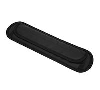 Keenso Épaulière pour Sangle de Guitare en Tissu Oxford épais EVA élargi Doux pour Sangle de Guitare et Autres Instruments de Musique, Cuir Litchi-Noir, 213