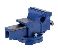 Keenso Étau à blocage manuel pour perceuse - Étau métallique de 15,2 cm avec enclume pour une utilisation en atelier