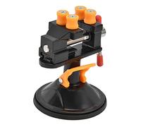 Keenso Étau D'établi avec Rotation à 360° | Mandrin réglable pour 0-2,5 cm, base à ventouse, construction en alliage d\'aluminium