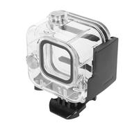 Keenso Étui à Boîtier Imperméable pour 11 Mini Noir, Caméra d'action Robuste et Durable Caméra de Plongée sous-Marine, Adaptée à la Plongée, au Surf et à la en, Lentille en Verre trempé Transparent