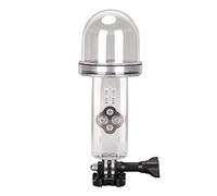 Keenso Étui de Protection de l'eau pour Pocket, Boîtier de Plongée de 60 Mètres de Profondeur, Matériau Acrylique Très Transparent, Surfant des Accessoires de Parachutisme