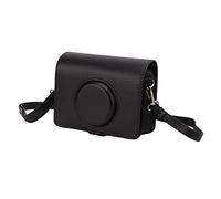 Keenso Étui de Protection élégant pour Appareil Photo avec Bandoulière pour Appareil Photo Mini, Design Amovible, Belle Apparence (Black)