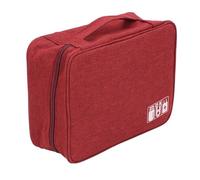 Keenso Étui de Rangement pour Accessoires électroniques Portables de Grande capacité pour Cordon d'alimentation pour Ordinateur Portable HDD Mobile, Pratique et Pratique, Conception à