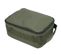 Keenso Étui pour Moulinet de Pêche, Organisateur de Matériel en Polyester avec Compartiments Réglables et Conception à Accès Rapide pour Accessoires d'équipement de Pêche