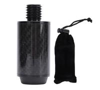 Keenso Extension de billard en fibre de carbone avec pare-chocs pour extension de billard Fury - 5,1 cm