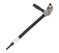 Keenso Extension de Foret Flexible avec Verrou et Tête Magnétique pour Espaces Restreints, Tige Hexagonale en Acier CrV de 1/4", Arbre Flexible de 300 Mm pour Zones Confinées