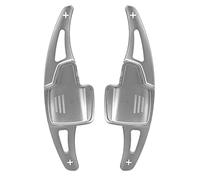 Keenso Extension de Palette de Changement de Volant, Alliage D'aluminium, Installation Facile, Performances Améliorées pour Kuga (Argent)