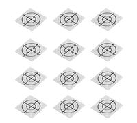 Keenso Feuilles de Réflexe Auto-adhésives avec Une Excellente D'écran, 100 -PCS (2 * 2cm)