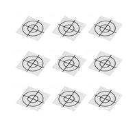 Keenso Feuilles de Réflexe Auto-adhésives avec Une Excellente D'écran, 100 -PCS (3 * 3cm)