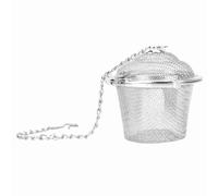 Keenso Filtre à Chaîne D'infuseur de Soupe de Maille D'acier Inoxydable de Boule de Passoire à thé pour des Boissons Chaudes (L 120x60x0,3cm / 47,2x23,6x0,1 pouces)
