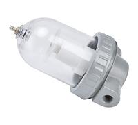 Keenso Filtre à compresseur d'air, durable, étanche, anti-poussière pour systèmes de transmission d'air généraux, mini régulateur de filtre en alliage d'aluminium, PC, pour outils pneumatiques (QSL-10