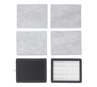 Keenso Filtres D'extracteur de Fumée de Soudure de Remplacement, Filtration Solide et Efficace en 3 étapes pour le Soudage et L' 3D, 147x186x20mm, Paquet de 4