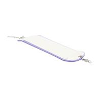Keenso Flasher de Pêche, Clignotant de Leurre de Pêche ABS Double Face Clignotant Lumineux à la Traîne 9,5 X 28 Cm pour Les Pêcheurs à la Traîne sous-Marine en Mer (Purple)