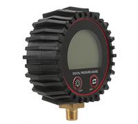 Keenso Gauge DE Pression Numérique, Pneus Inflateur Parite DE Pression Numérique 3-255PSI avec écran LCD ACCESSOIRES DE VÉHICULE DE TIFFICATION DC3.1V 10 Mm pour une Précision Professionnelle,