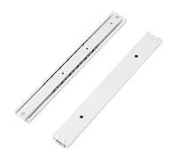 Keenso Glissière Lisse et Durable pour Armoire à Tiroirs, Installation Facile, Matériau en Alliage D'aluminium, 2 Pièces/ensemble (140 mm de longueur)