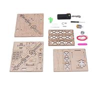 Keenso Grue en Bois avec Télécommande | Améliore les compétences STEM, bois composite durable, expérience d\'apprentissage interactive