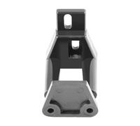 Keenso Guide de Plancher Inférieur en Plastique Quincaillerie de Porte de Grange Coulissante Murale Glissement Lisse et Durable avec Vis pour Installation Professionnelle Guide de Porte Noir 1 Pièce