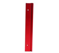 Keenso Guide du Bois du Bois Durable Guide D'alliage en Aluminium Push Poussine de Poignée Saw pour Scies à Bande, Métrique et Impériale, Couleur Rouge (300 millimètres)