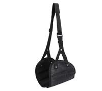 Keenso Hamac de Pied, Hamac de Suspension de Jambe Portable avec Structure Anti-basculement, Installation Facile pour les Voyages, le Bureau et la Maison (BLACK)