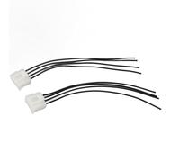 Keenso Harnais de feux arrière 2PCS 4PIN Stable Connection Impact Resistant Replacement pour Grande Punto 2006 to 2012