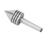Keenso Haute dureté 60 Degrés Live Center for CNC Wrench, Premium HSS Material Live Heckstock Center for High-Procision Woodworking