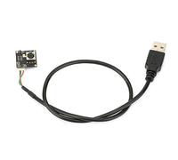 Keenso HBV-1708AF Module de Caméra, Module de Caméra Grand Angle 60 ° USB Autofocus Mini OV5640 5MP avec Fenêtre de Prise en de la Puce