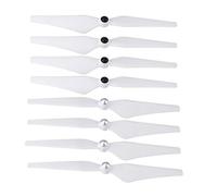 Keenso Hélice à Verrouillage Automatique, 8 Pièces/Ensemble CW CCW Hélices à Verrouillage Automatique Quadcopter Blade pour 1/2/3 / 3PRO / FC40 / E300