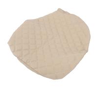 Keenso Housse de Console Centrale, Couvercle de Protection en Cuir PU pour Accoudoir de Siège pour F-450 2017 à 2024 avec Siège de Saut 40 20 40 (Beige)