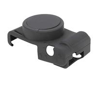 Keenso Housse de Protection en Silicone Souple, Noire, Légère, Lavable, pour Appareil Photo ZV1