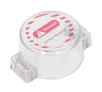 Keenso Housse de protection robuste pour arrêt d'urgence pour PC avec installation magnétique facile à configurer, compatible avec différentes tailles de boutons de commutation pour environnements