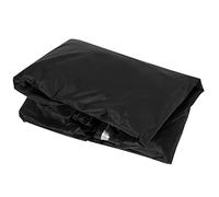 Keenso Housse de Rangement Noire Durable 210D avec Couche en PU, Résistante aux Déchirures et Anti-, Fond élastique, Fermeture éclair D'accès Facile pour Voiturette de Golf, pour Une Protection