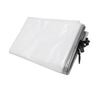 Keenso Housse d'hiver transparente en film PE imperméable pour extérieur, isolation thermique pour rosiers, arbres fruitiers, empêche le gel des plantes, alternative en PVC (140 x 200 cm)